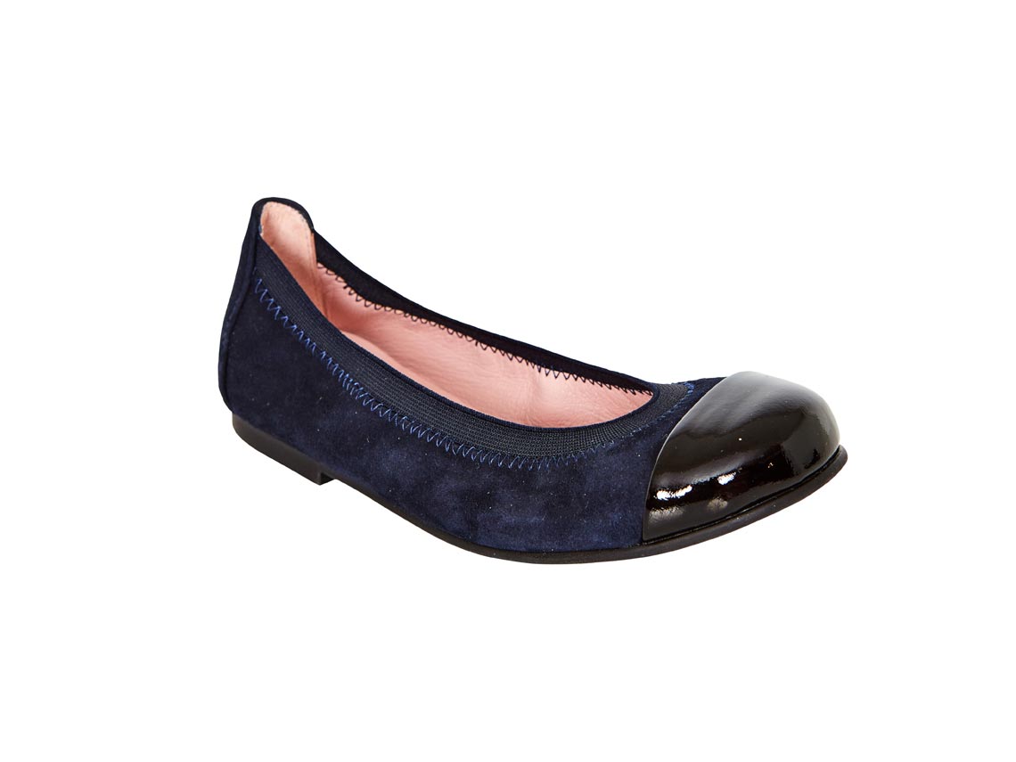 Ballerina mit Gummisaum 38.172 uni