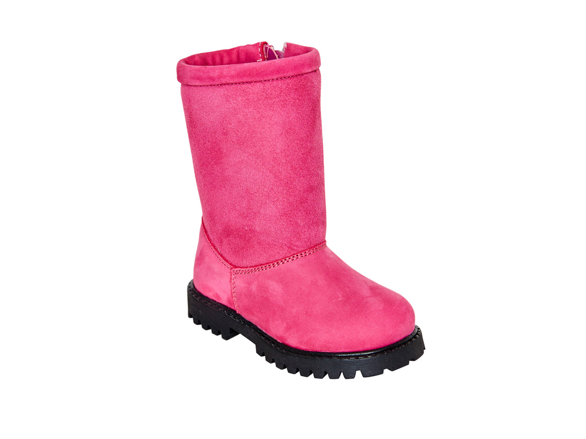 klassischer Stiefel kurz Lammfell 805